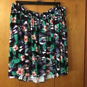 Hawaiian Print skirt